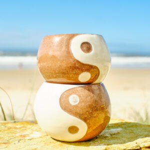 Duality cacao ceremony cups