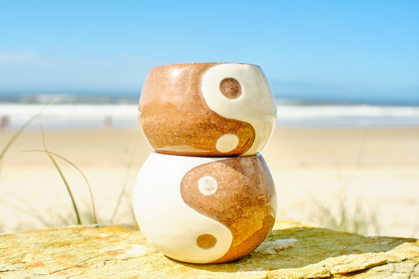 Duality cacao ceremony cups