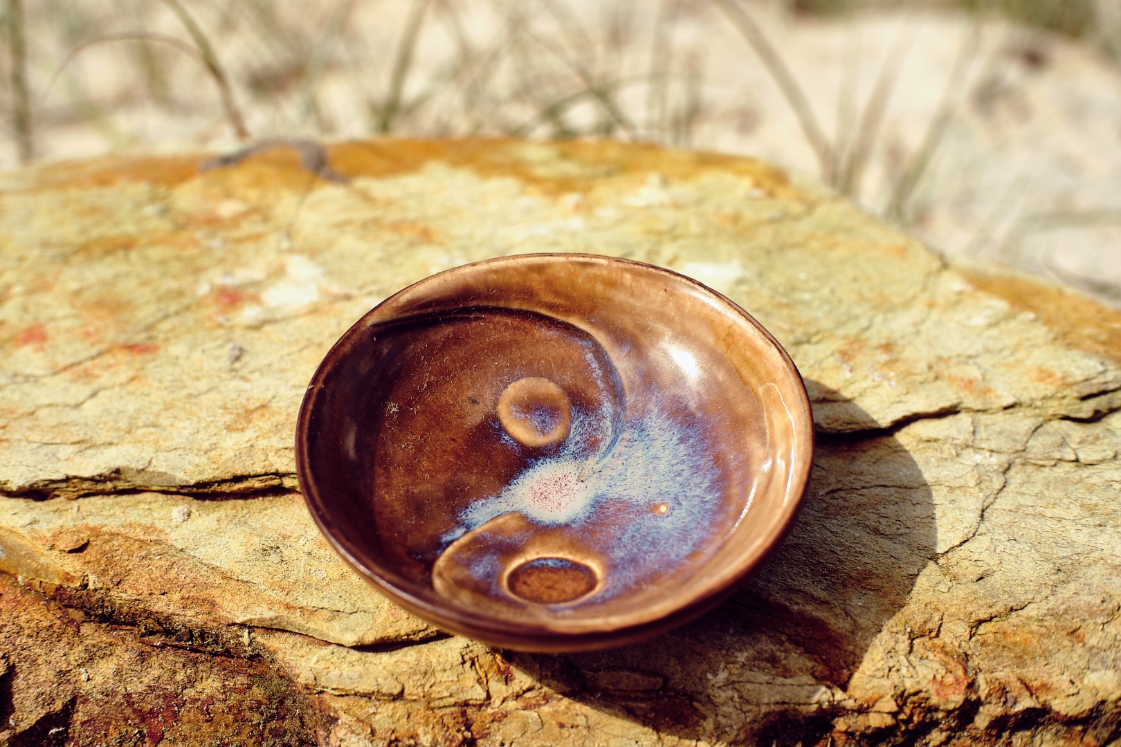 Grounded duality dish