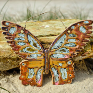 Butterfly oyster sculpture