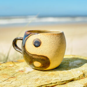 Raw duality finger mug