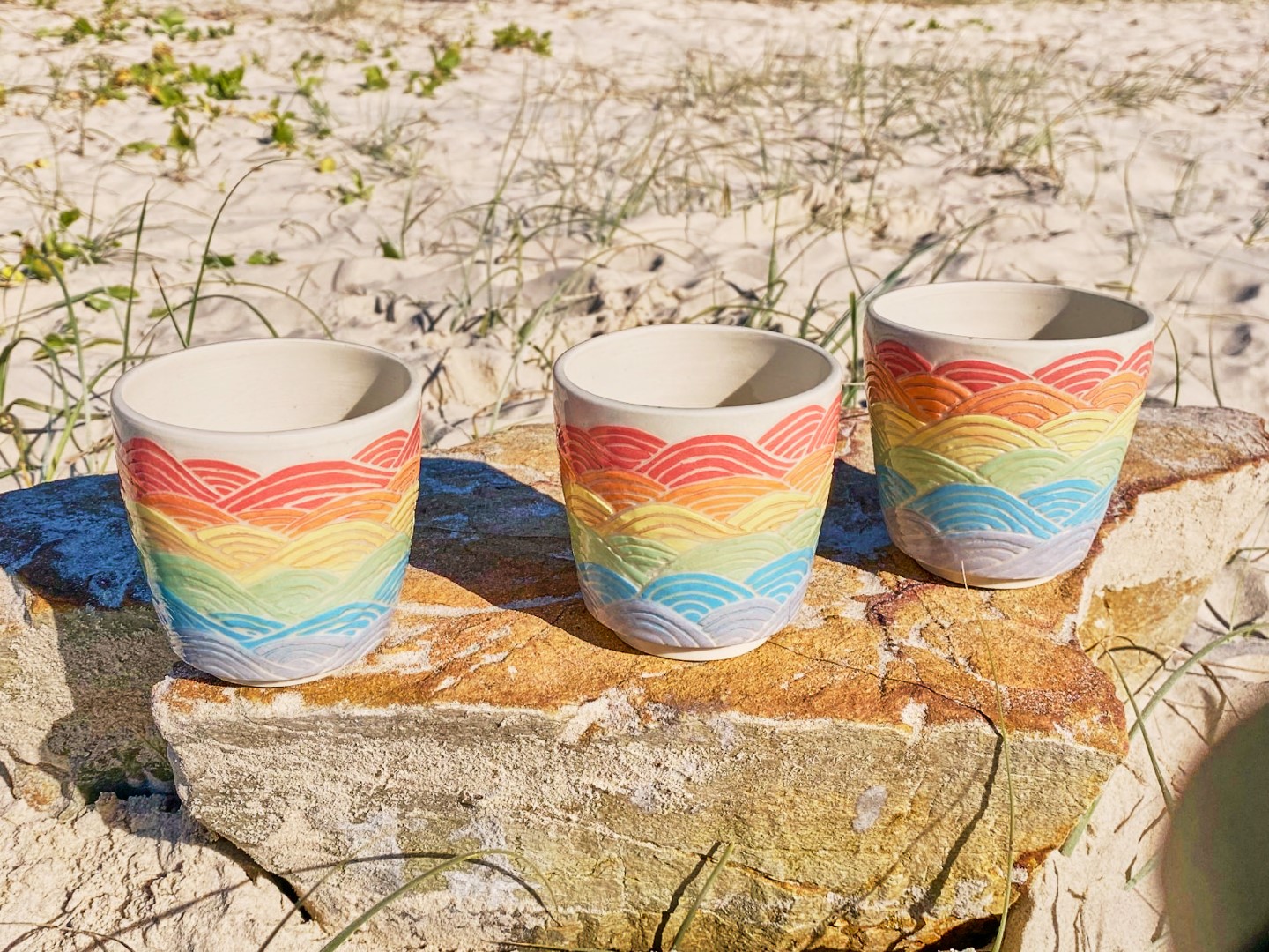 Rainbow wave tumblers - Image 4