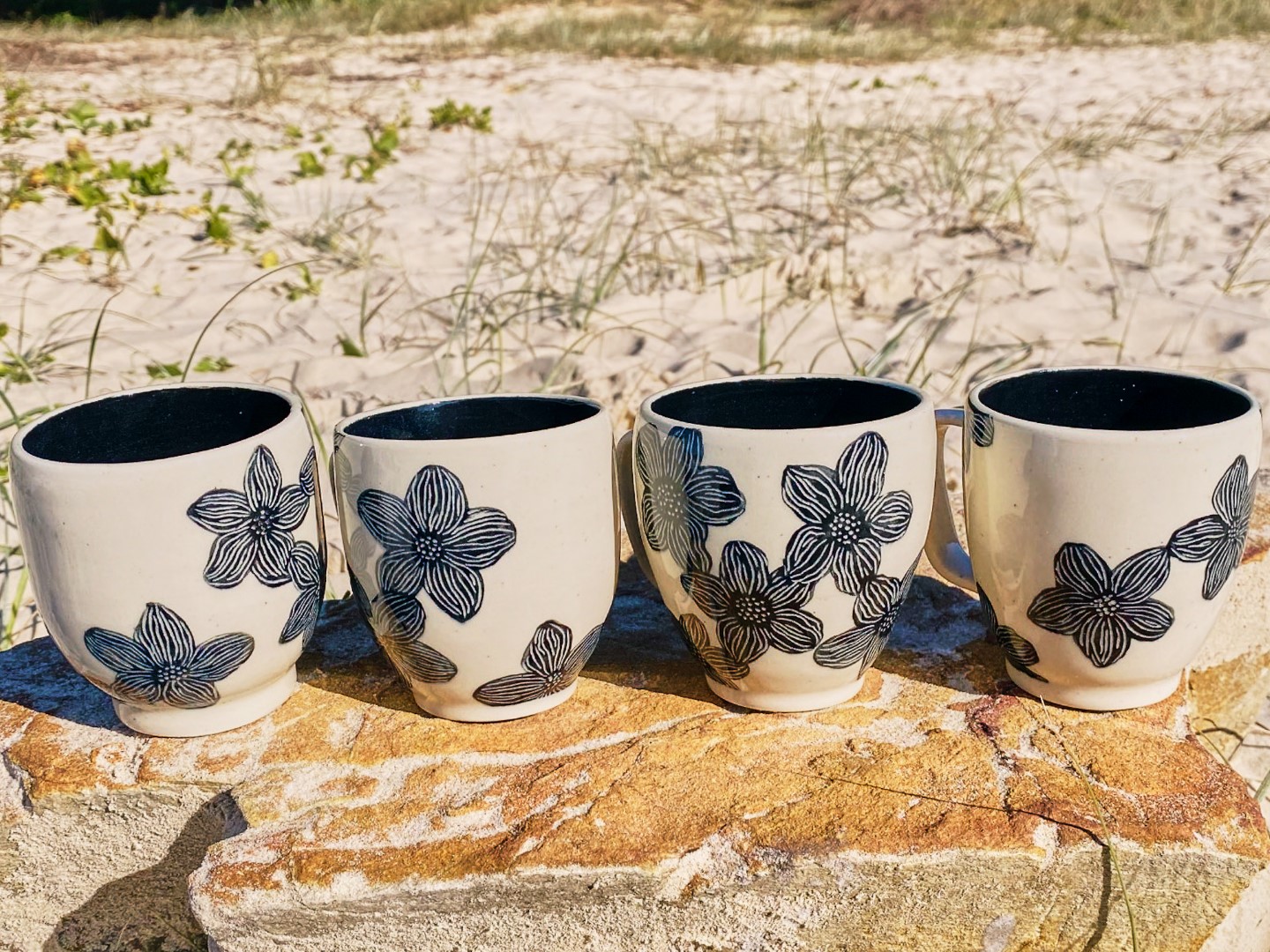 Zebra flowers mugs - Image 3