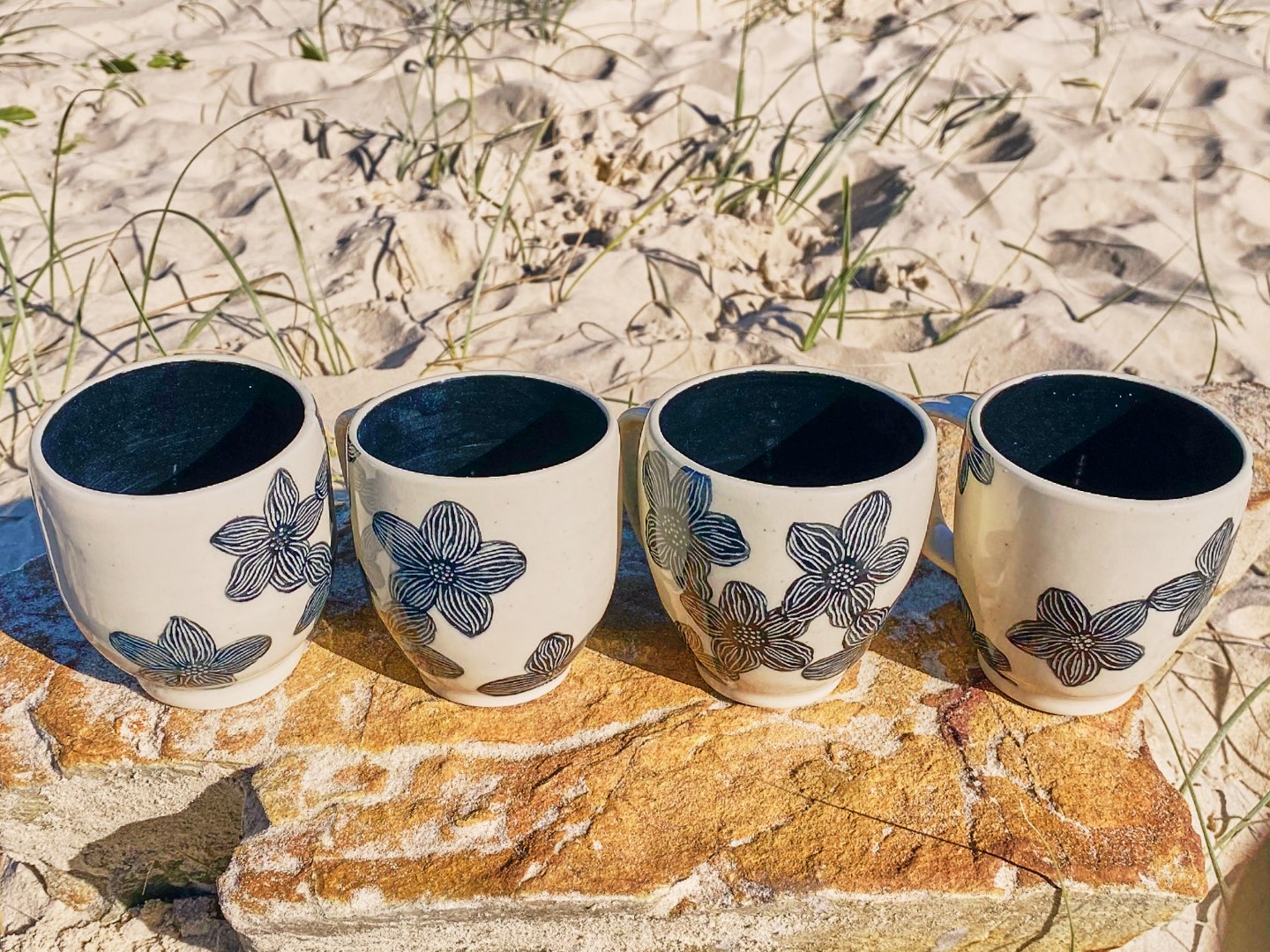 Zebra flowers mugs - Image 2